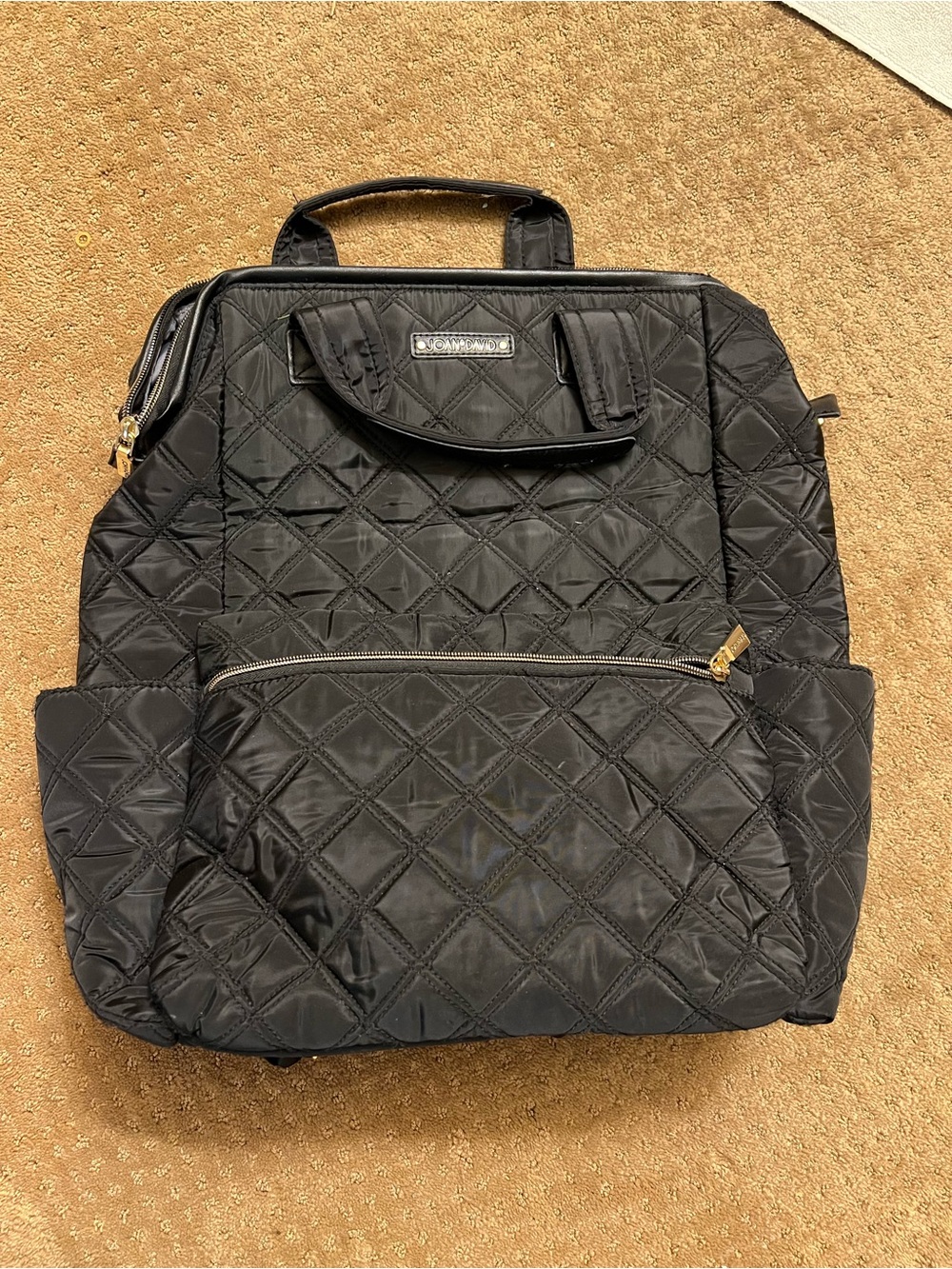 Quilted Puffy Joan & David Backpack